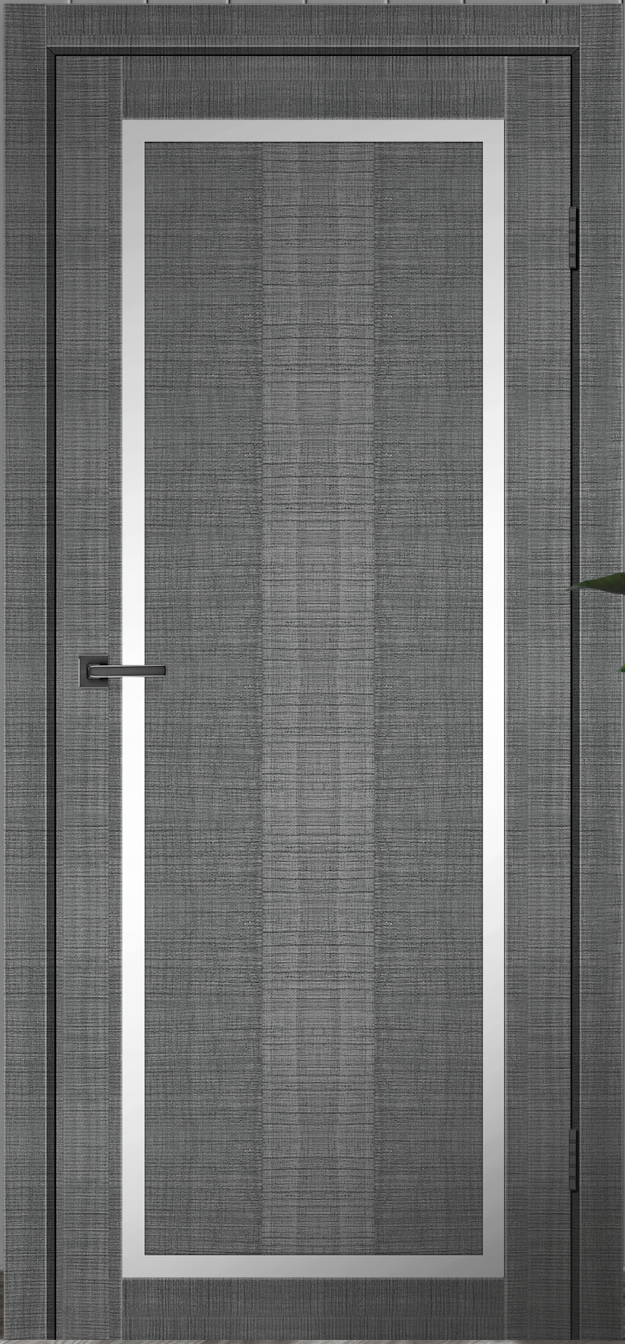 Двери DALLAS сильвер стекло сатин